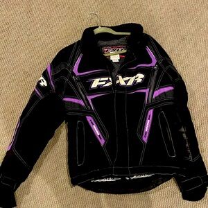 FXR winter jacket  purple black